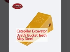Catepillar Kazı makinesi LG959 kova dişleri alaşımlı çelik