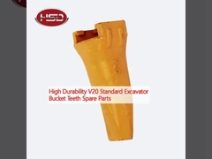 Yüksek Dayanıklılık V20 Standart Ekskavator Kova Dişleri yedek parçaları