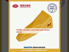 PC60RC kazıcı kaya kova dişleri fabrika doğrudan