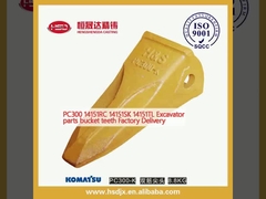 PC300 14151RC 14151SK 14151TL Kazı makinesi parçaları kova dişleri Fabrika Teslimatı
