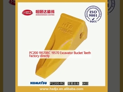 PC200 19570RC 19570 Ekskavatör kova diş fabrikası doğrudan