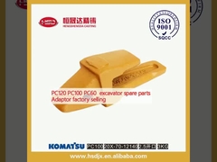 PC120 PC100 PC60 kazıcı yedek parçaları Adaptör fabrika satışı