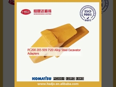 PC200 205 939 7120 Alaşımlı çelik kazıcı adaptörleri