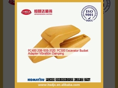 PC400 208-939-3120 PC500 Kazı makinesi kova adaptörü titreşim susturucu