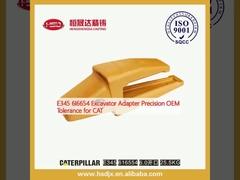 E345 6I6654 Ekskavator Adaptörü Hassasiyet CAT için OEM Toleransı