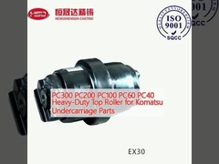 PC300 PC200 PC100 PC60 PC40 Komatsu Alt Tren Parçaları için Ağır Güçlü Üst Roller