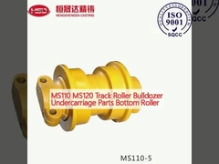 MS110 MS120 Çizgi rulo buldozer alt vagonun parçaları alt rulo