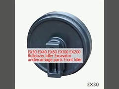 EX30 EX40 EX60 EX100 EX200 Bulldozer Idler Excavator alt aracın parçaları Ön Idler