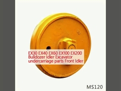 EX30 EX40 EX60 EX100 EX200 Bulldozer Idler Excavator alt aracın parçaları Ön Idler