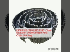 E308 E312 E320 E325 E330 Zincirli kazıcı alt vagon parçaları Zincir bağlantısı assy
