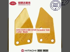 EX55 EX70 EX80 EX120 Ekskavatör yan kesicisi bıçağı