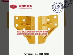 E312 E305 Kazı makinesi kova bıçağı hafif tasarım uzun ömürlü