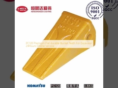 PC120 Premium Ekskavatör için Düz dayanıklı kova dişleri 24 saatlik çevrimiçi hizmet
