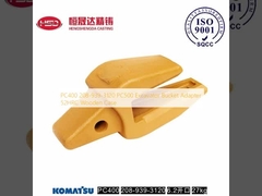 PC400 208-939-3120 PC500 Kazıcı Kovası Adaptörü 52HRC Ahşap Kasa