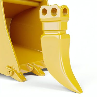 Left Corner Tip Bucket Digger Excavator Tooth Hardness 3- 5 for Excavating