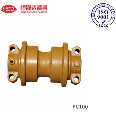 PC300 PC200 PC100 PC60 PC40 Komatsu Alt Tren Parçaları için Ağır Güçlü Üst Roller