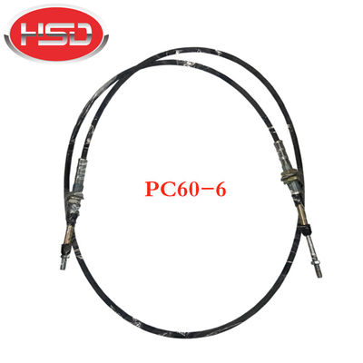 PC60-6 Ekskavatör Yedek Parçaları Gaz Kablosu Motor Hattı